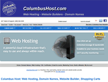 Tablet Screenshot of columbushost.com